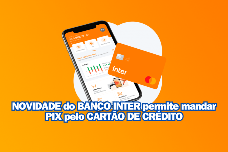 PIX pelo CARTÃO DE CRÉDITO