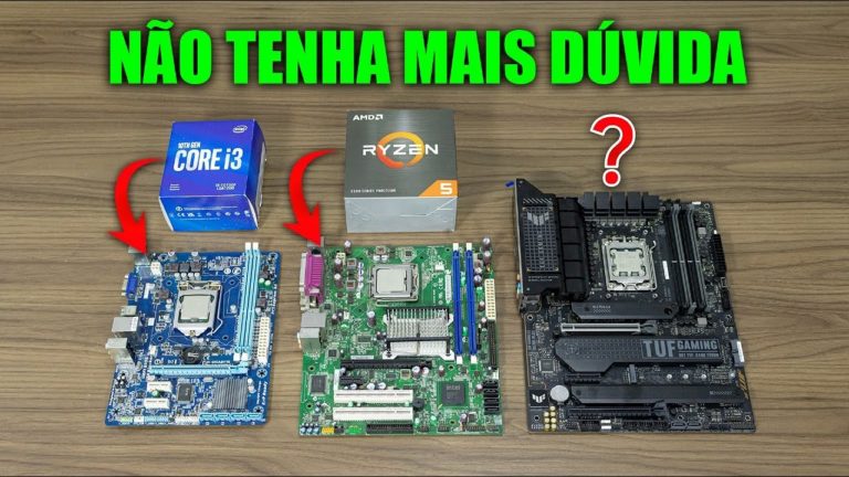 Processador e Placa Mãe